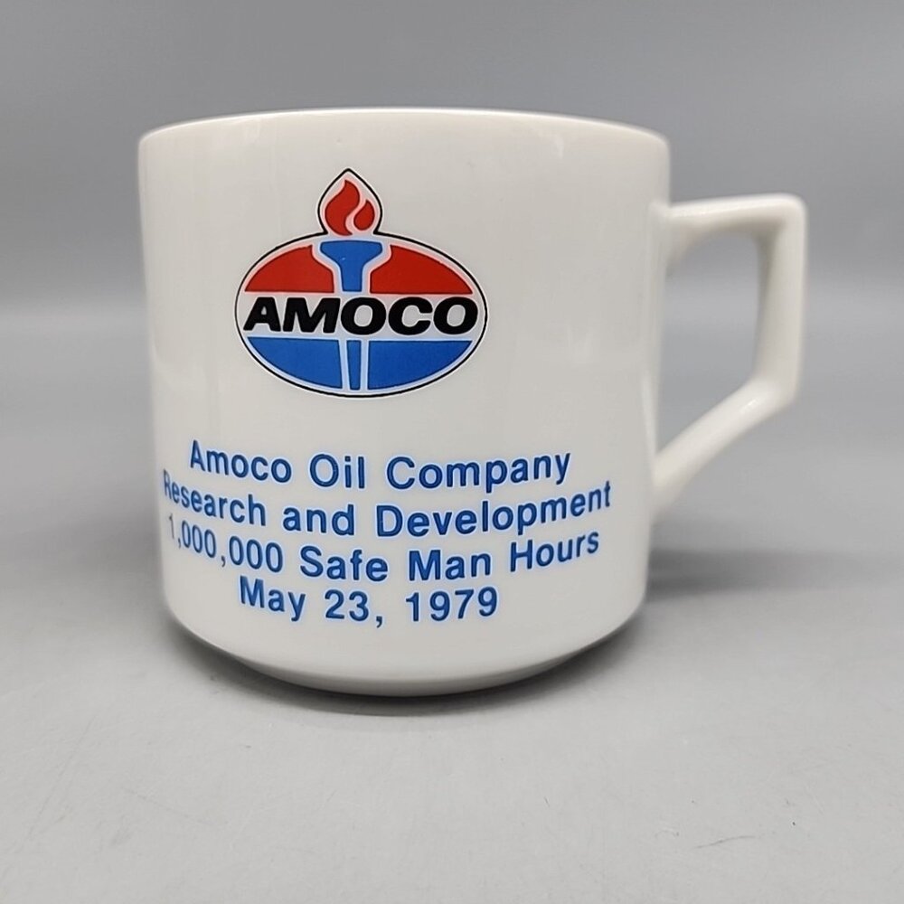 Amoco Ceramic Coffee Mug 1979 Research And Development
